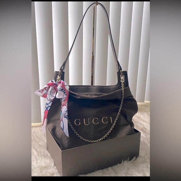 SOLD! GUCCI GUCCISSIMA SHOULDER BAG - Picture 2 of 11